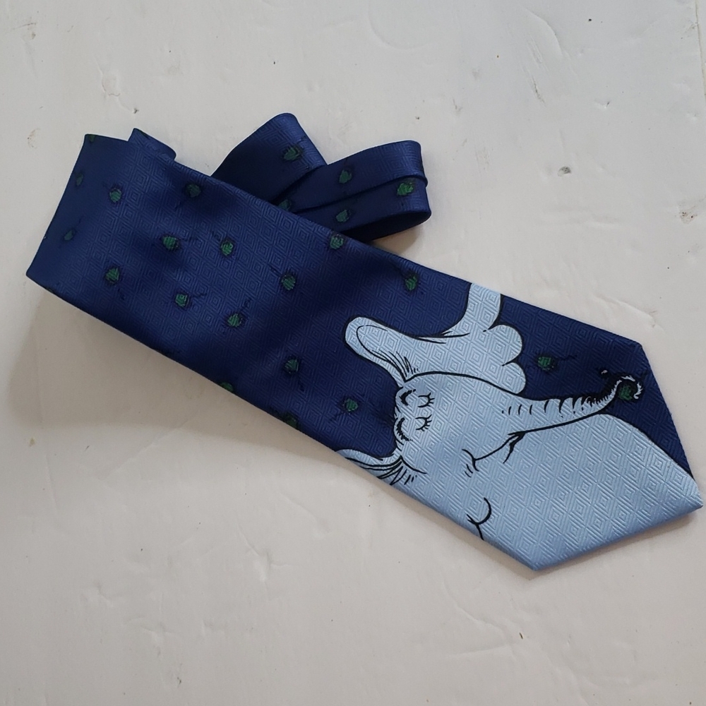 Dr. Seuss Horton Hears A Who Blue Necktie